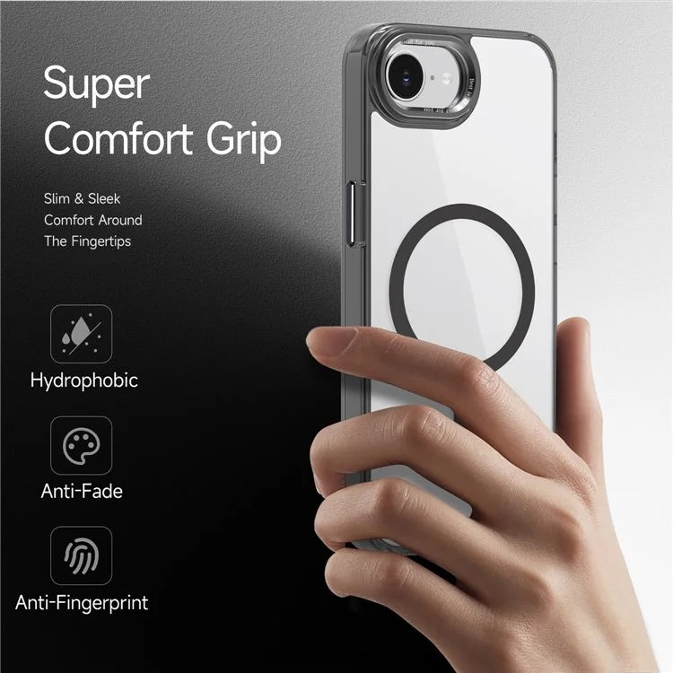 Coque hybride transparente MagSafe pour iPhone 16e Coque hybride transparente MagSafe pour iPhone 16e